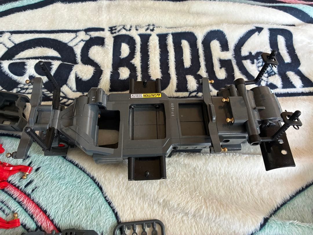 タミヤ MF-01X M寸 ボディ無 モーター無 1/10RC フォルクスワーゲン ゴルフII GTI 16V ラリー (MF-01Xシャーシ