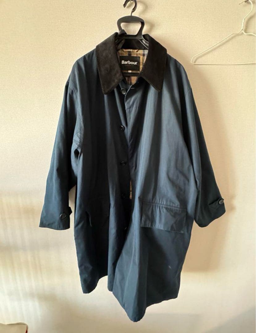 SEE SEE Barbour URBS 3/4コート ネイビー XL - メルカリ
