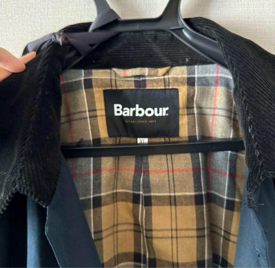 SEE SEE Barbour URBS 3/4コート ネイビー XL - メルカリ