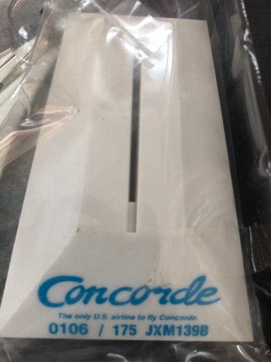 Jet-X 1/400 Concorde BRANIFF Chrome