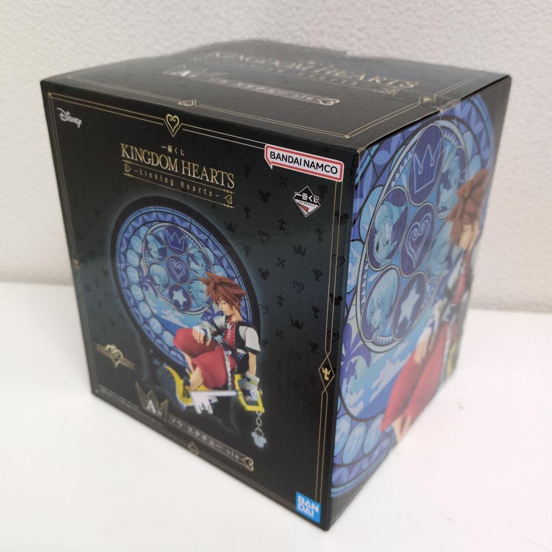 一番くじ　キングダムハーツ　 ソラ　ロクサス　スタチュー2種セット