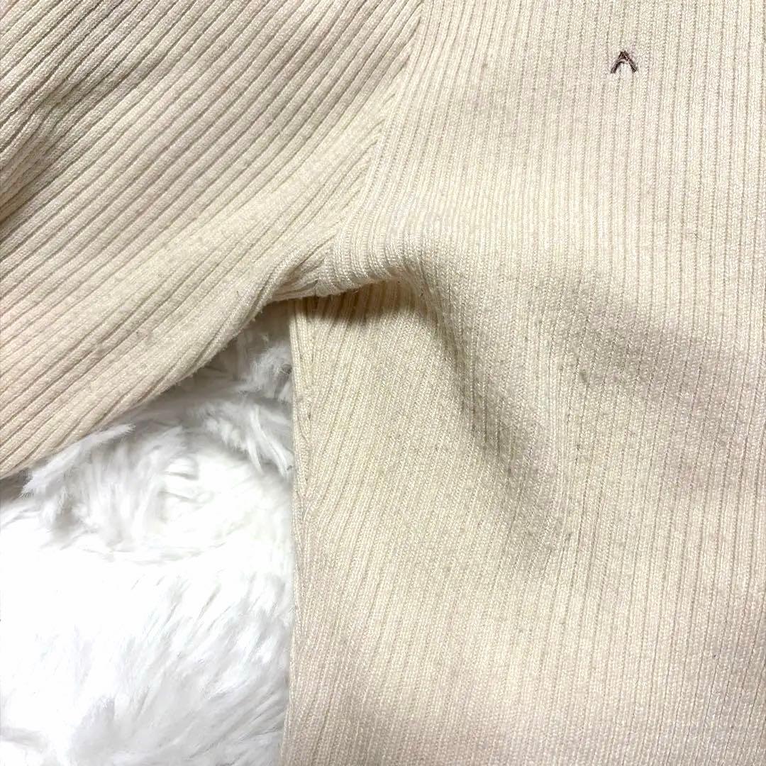 ア*様 ANDMARY Mary turtle knit tops ivory - メルカリ