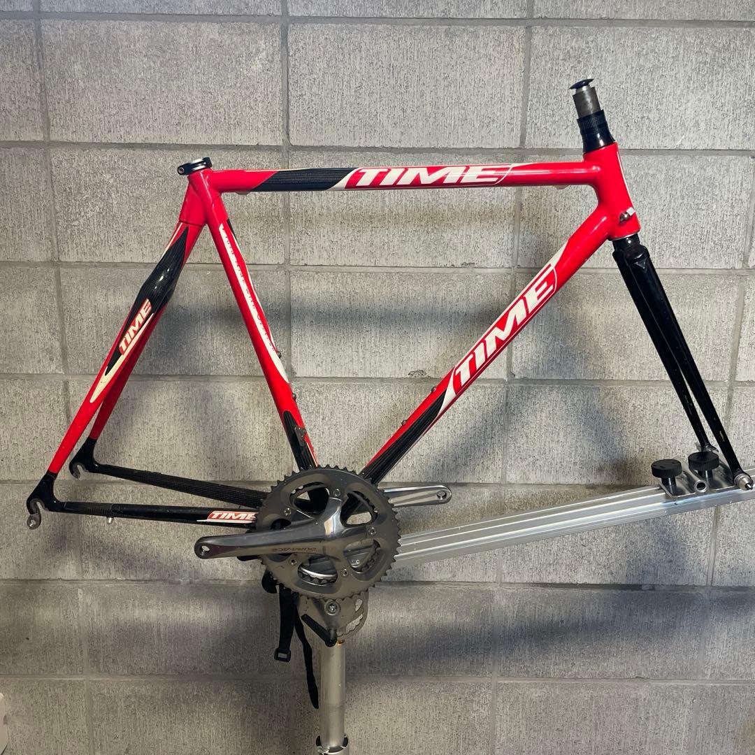 TIME ロードバイクフレーム DURA-ACE付き TIME ( タイム ) ロードフレーム ALPE D'HUEZ DISC F/S ( アルプ