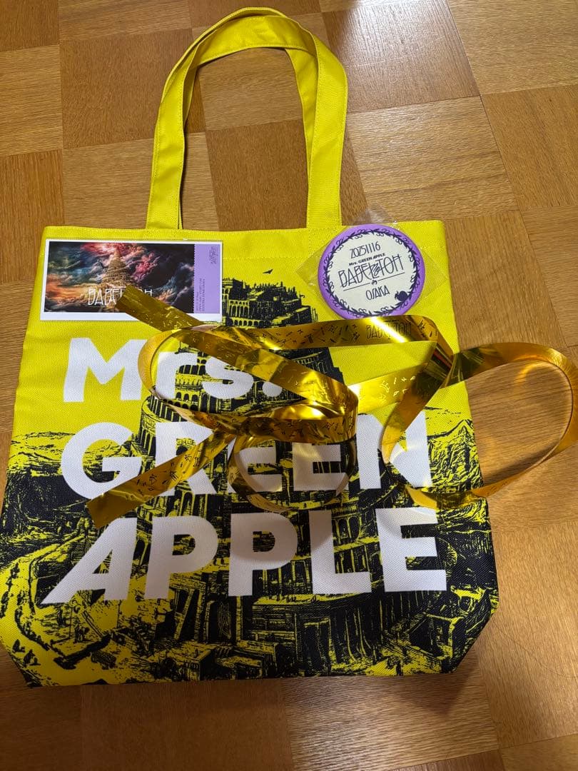 Mrs. GREEN APPLE Ringo Jamシート特典　金テープ1本付き