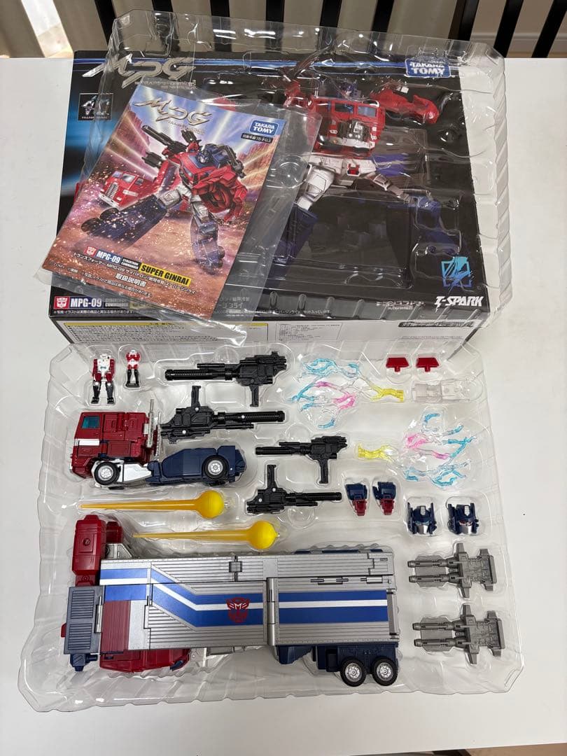 MPG-09 スーパージンライ トランスフォーマー 箱・取説・付属品◎送料込み