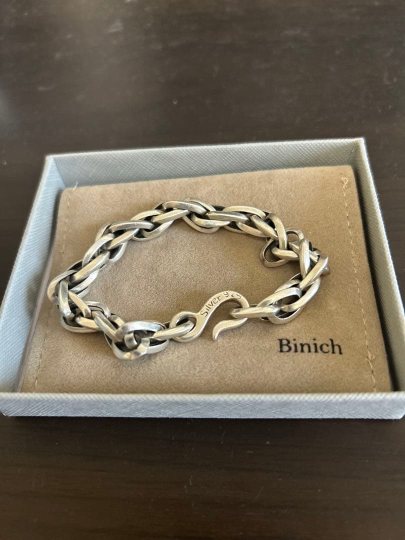 Binich(ビニッチ) スリーフォード ブレスレット シルバー925 楽天市場】Binich(ビニッチ) スリーフォード ブレスレット メンズ