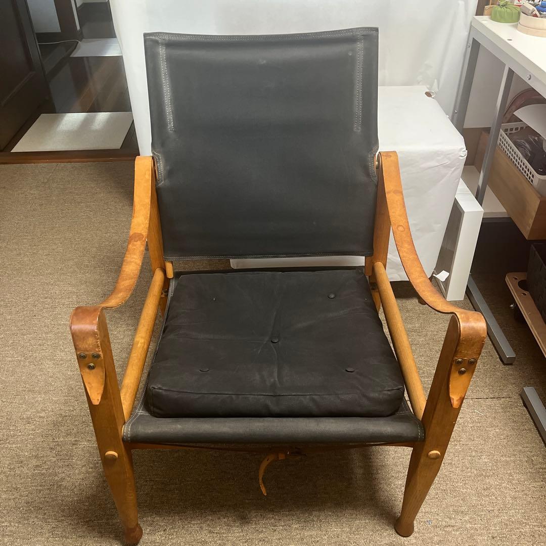 北欧ヴィンテージ イージーチェア / コーア・クリント “サファリチェア