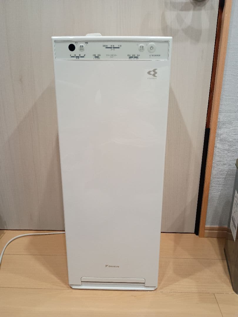 ダイキン 空気清浄機 MCK40X-W 19畳 Amazon | ダイキン 空気清浄機【加湿機能付】（空清19畳まで/加湿