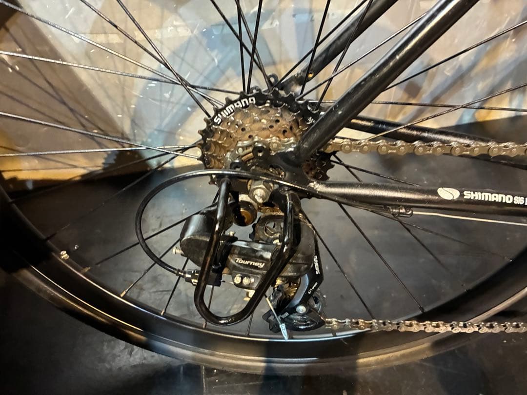 J19【大阪堺市/取引】中古クロスバイク back packer 700C