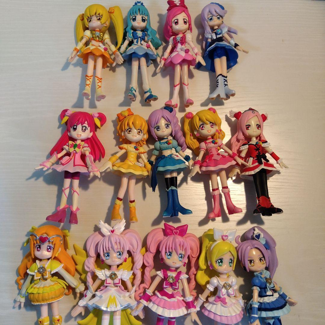 プリキュア フィギュア 14体セット - メルカリ