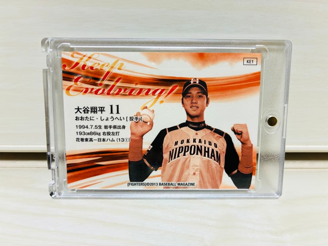 大谷翔平 ルーキー 2013 BBM KE1 日本ハムファイターズ - メルカリ