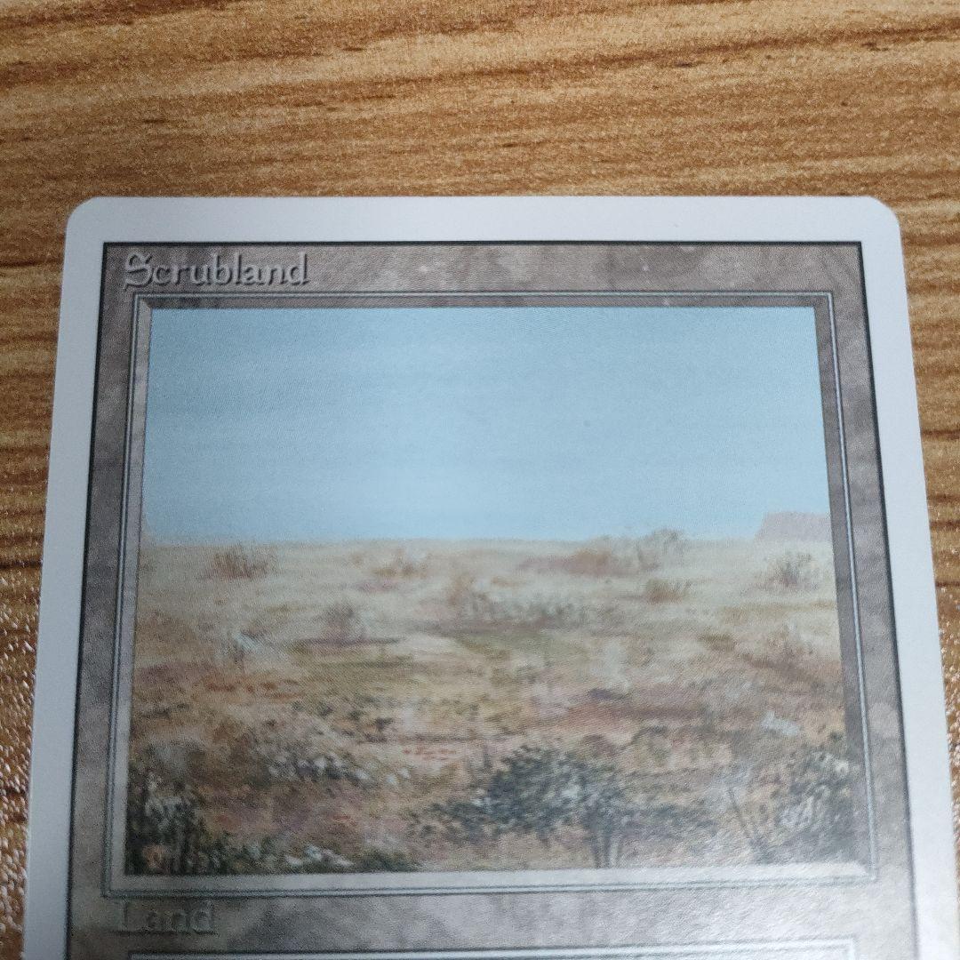MTG Scrubland デュアルランド まあまあ綺麗 3ED