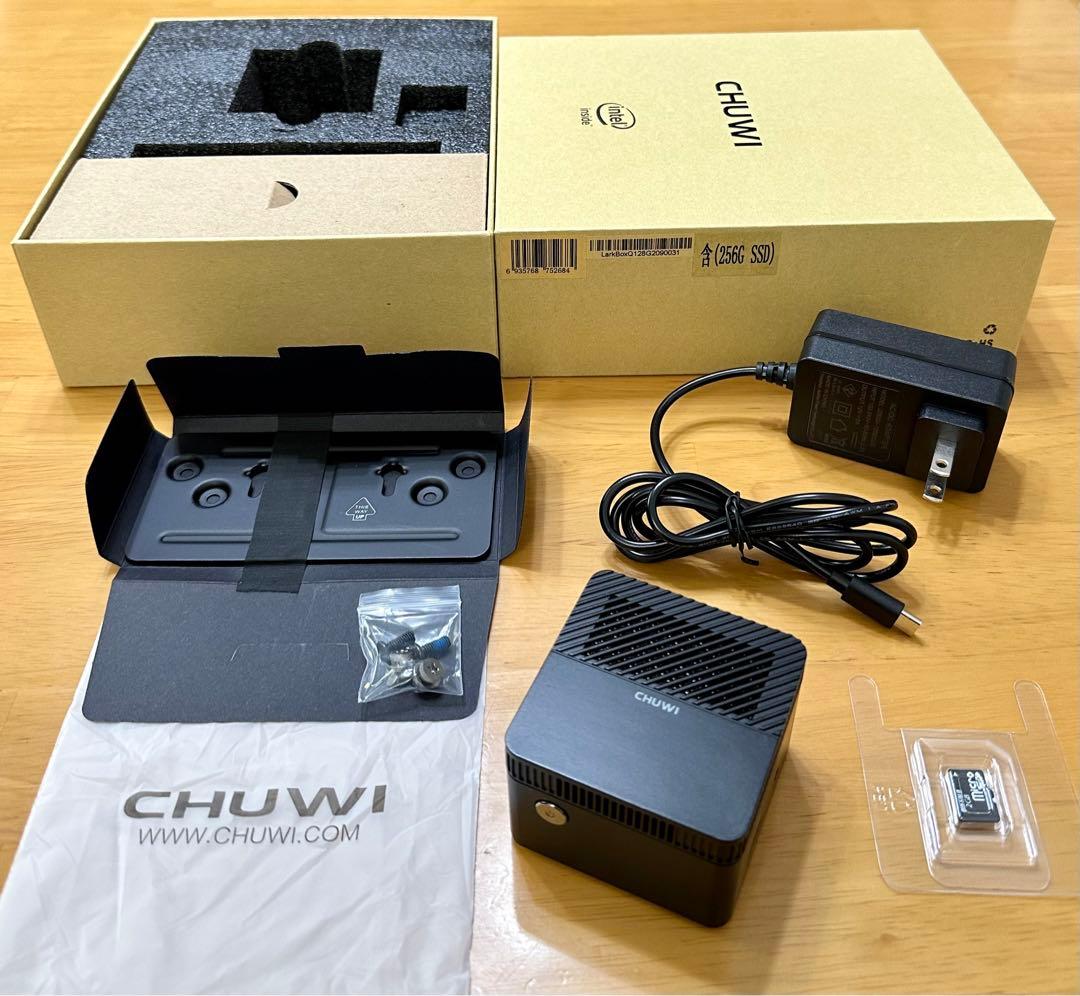 K*e様 CHUWI LarkBox Mini PC 増設SSD付 CHUWI LarkBoxにM.2 SSDを増設、OSクローン・起動ドライブ化した手順