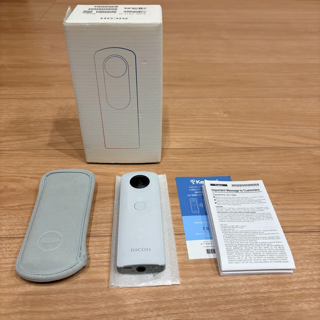 RICOH THETA SC リコー シータ 360度カメラ ホワイト - メルカリ