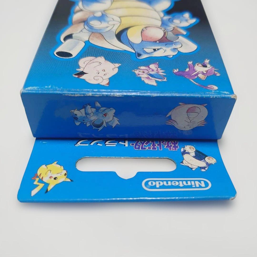 ポケットモンスター 青 トランプ ポケモン 任天堂 カメックス　美品
