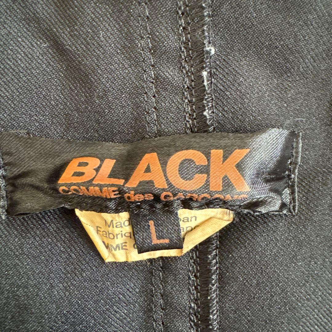 COMME des GARÇONS ブラック サロペット L - メルカリ