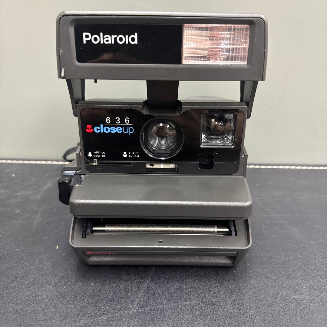 Polaroid 636 closeup ポラロイドカメラ グレー - メルカリ