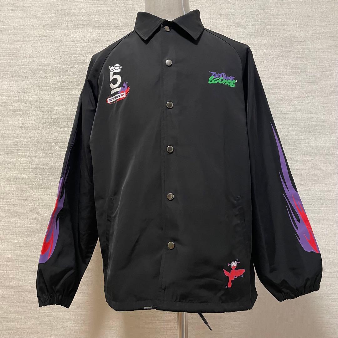 ずっと真夜中でいいのに。 コーチジャケット　ミラーチューン ブラック　Lサイズ