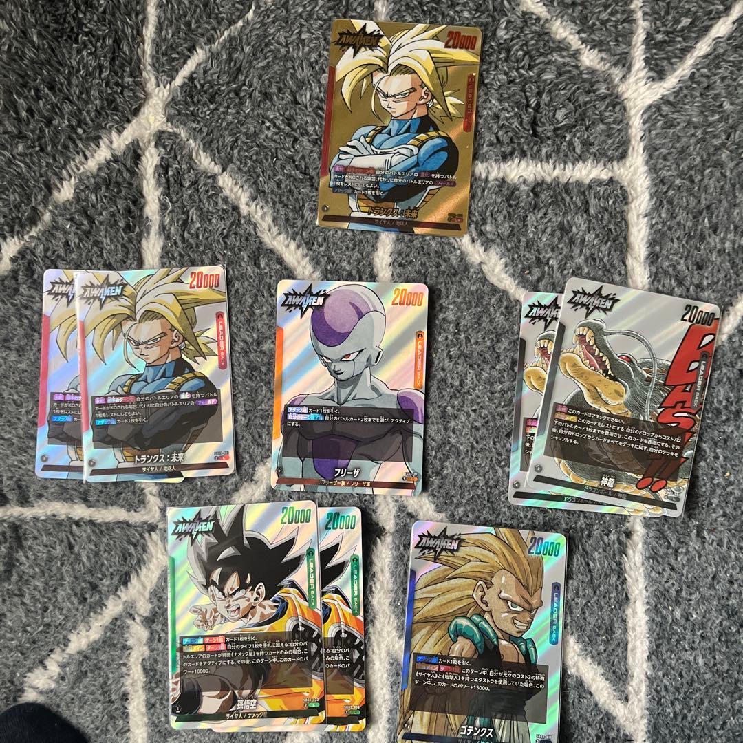 ドラゴンボールマンガブースター２弾 エナジーマーカー　パラレル　SRセット