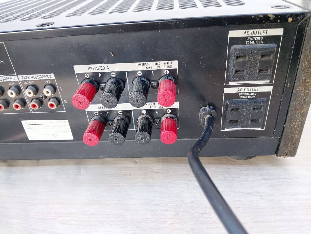 SONY TA-F333ESXⅡ プリメインアンプ動作品(よ40) - メルカリ