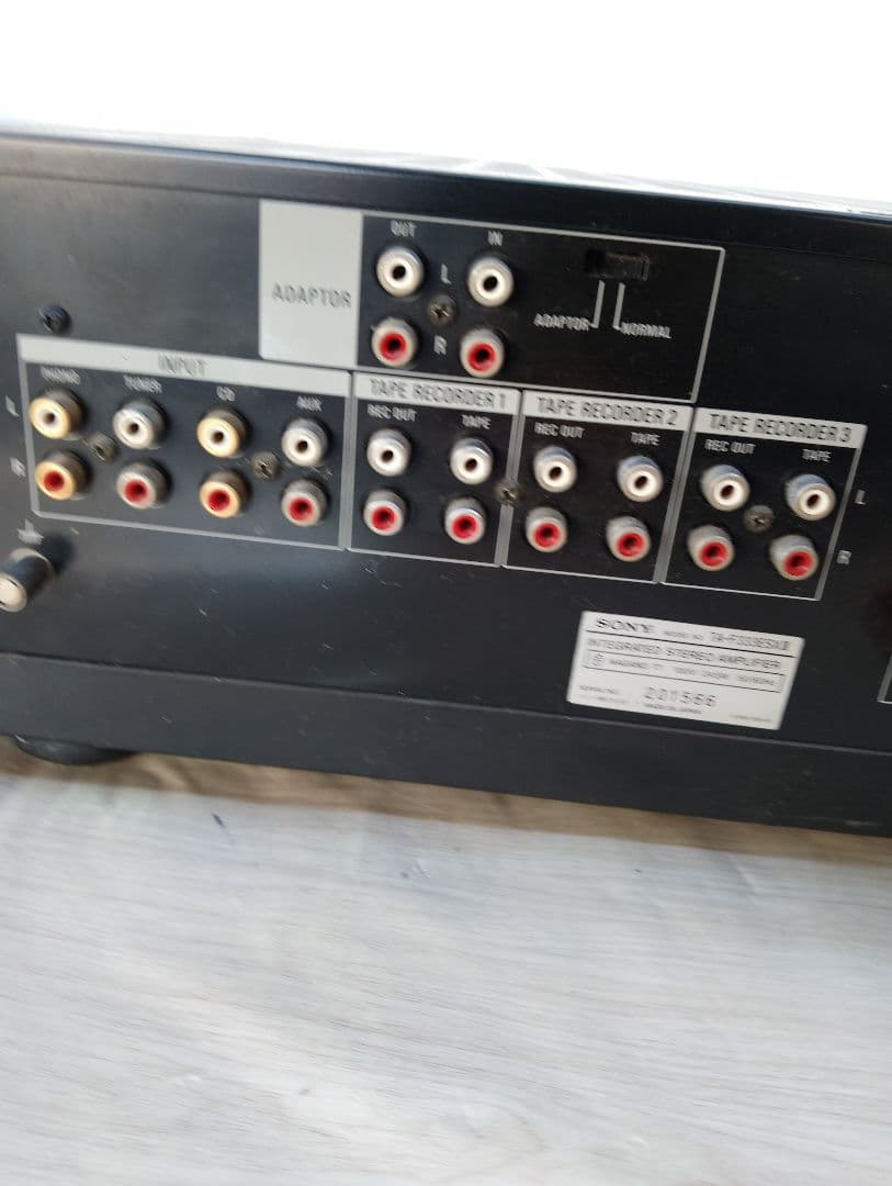 SONY TA-F333ESXⅡ プリメインアンプ動作品(よ40) - メルカリ