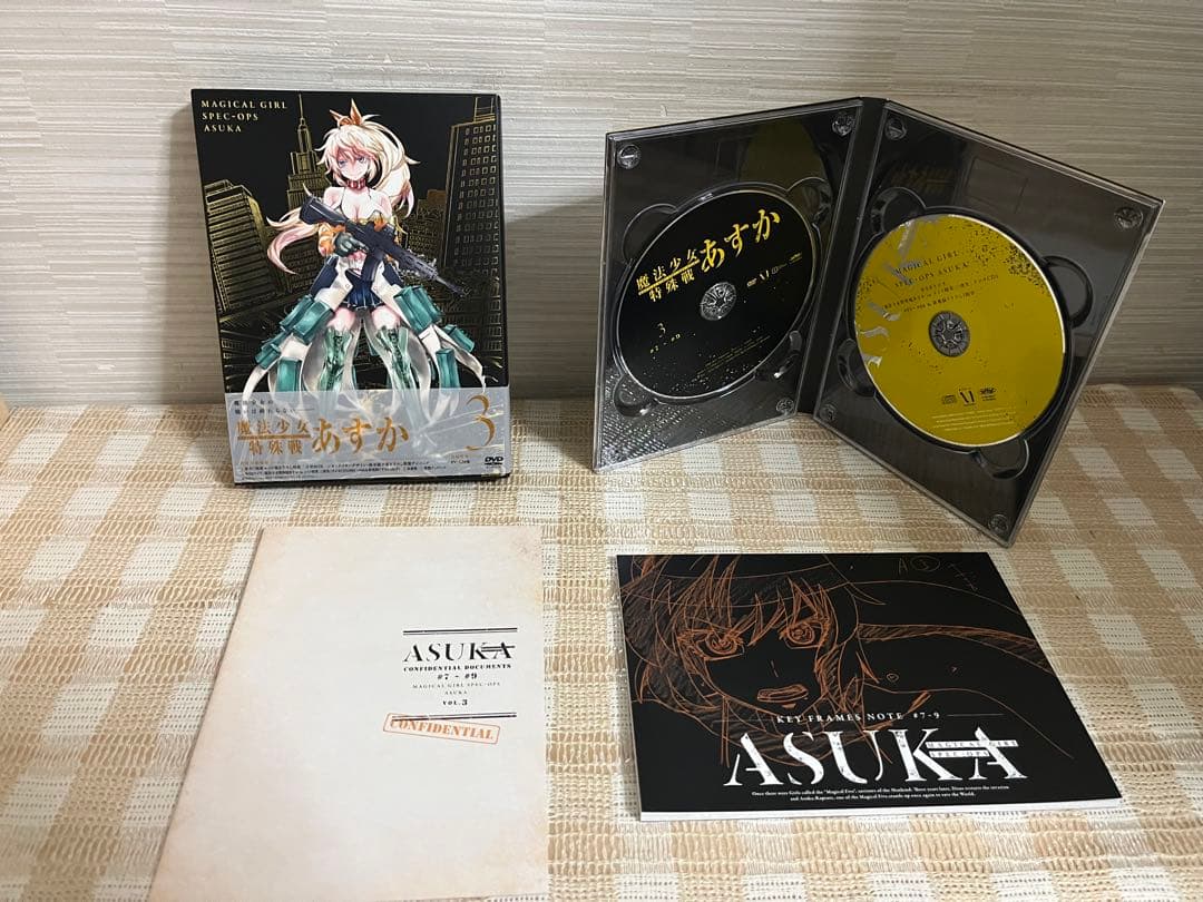 魔法少女特殊戦あすか　初回全4巻セット DVD