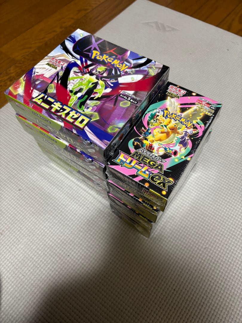 ポケモンカードゲーム ムニキスゼロ5BOX メガドリーム4BOX