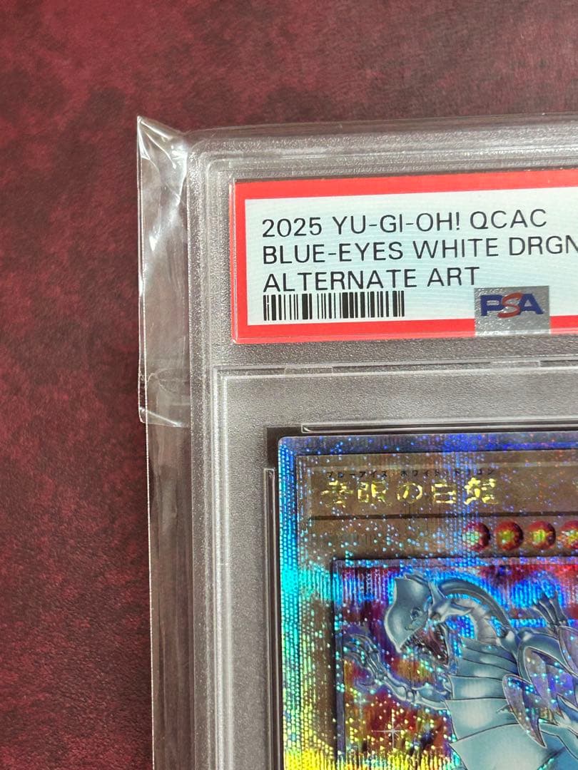 PSA10 連番 ブラックマジシャン 青眼の白龍 25th クオシク 絵違い