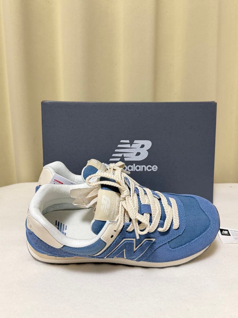 新品New Balance WL574RBS 23.5cm ブルー スニーカー