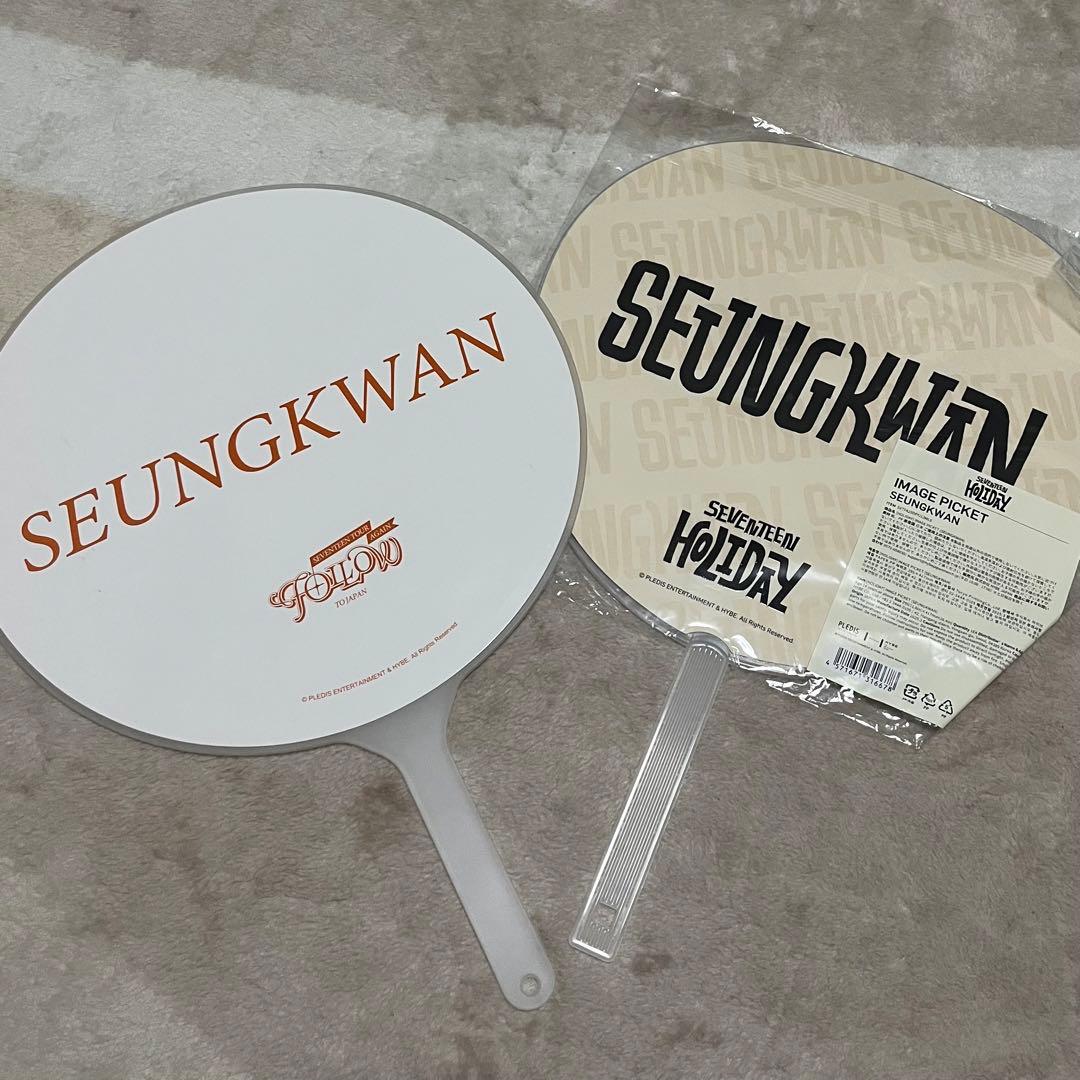 SEVENTEEN セブチ スングァン うちわ follow again - メルカリ