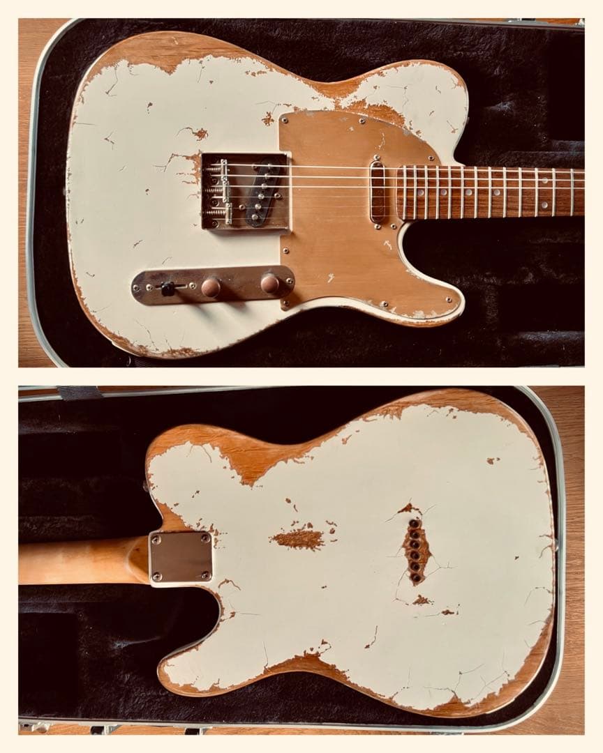 ハードレリック '57テレキャスタースタイル アルダーボディ ラッカー