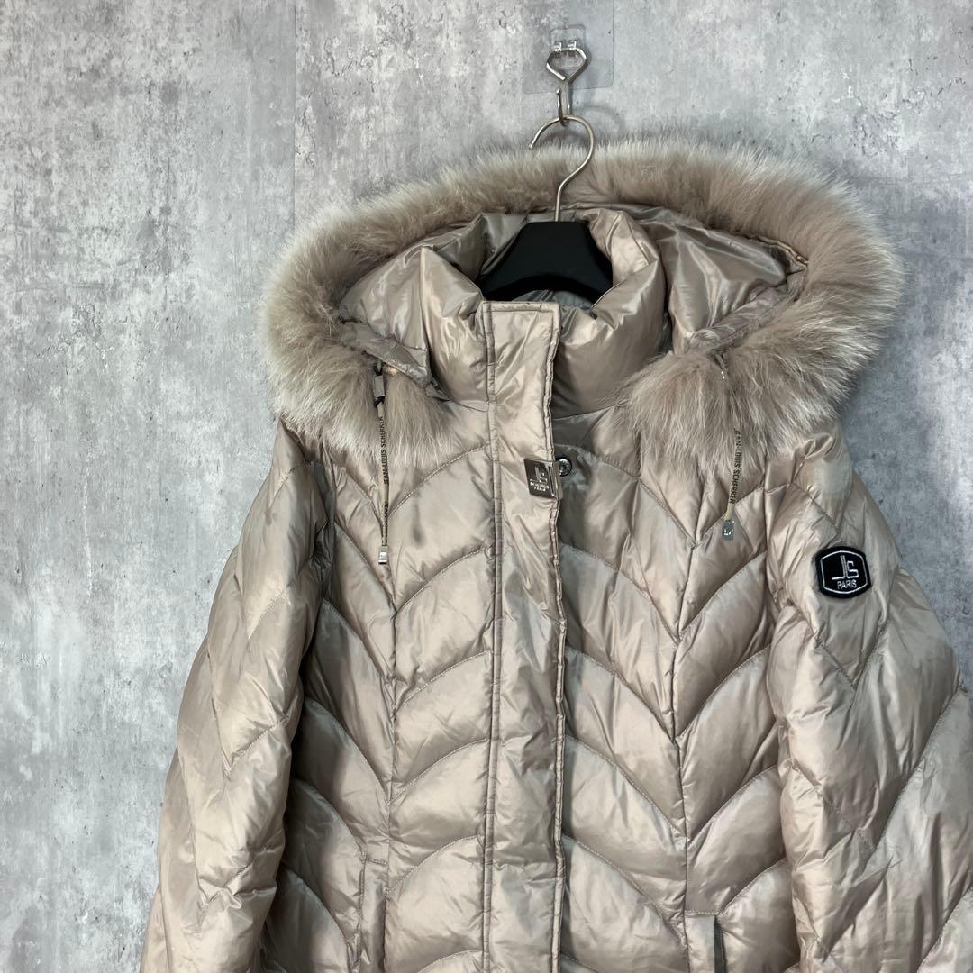 JEANS-LOUIS SCHERRER フォックスファー ダウンコート M - メルカリ