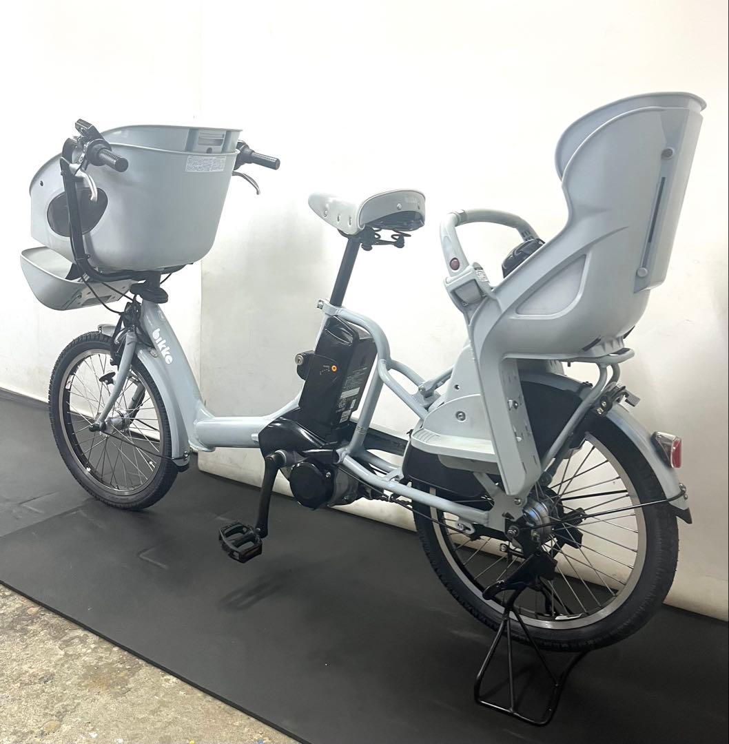 1年保証 ブリヂストン ビッケポーラー 20インチ 水色 電動アシスト