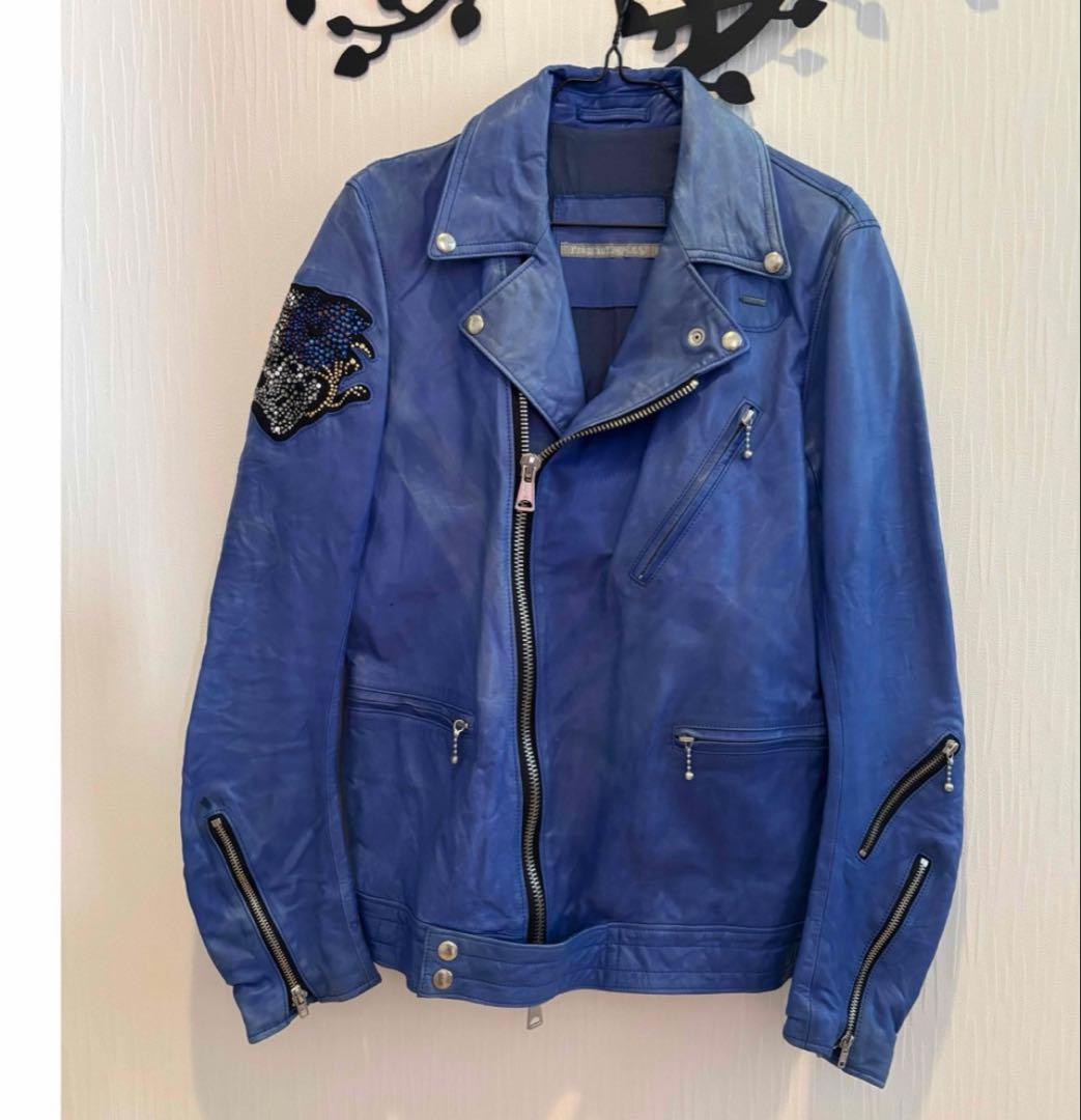 フランシストモークス サイクロン ライダースジャケット レザー