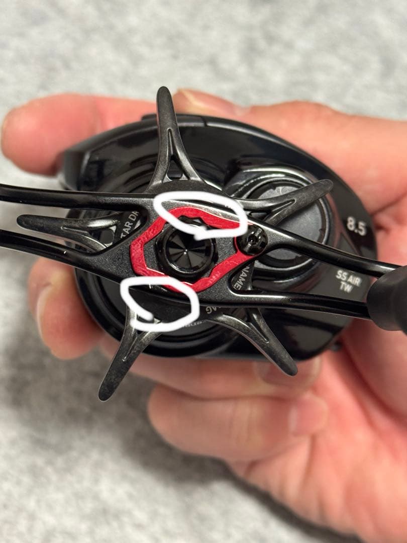 Daiwa SS AIR TW 8.5L ベイトリール