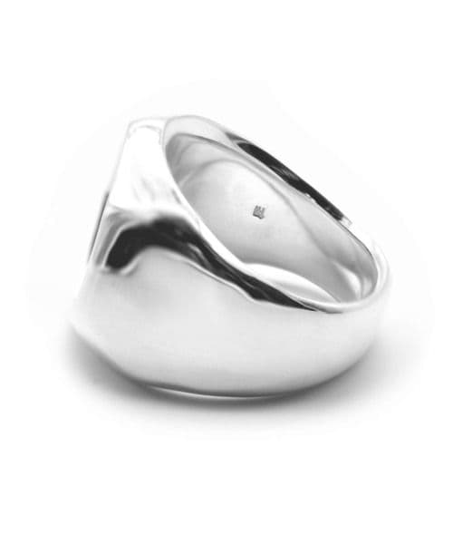 LH Petite Modern ブリティッシュエンブレムリング/シルバー925