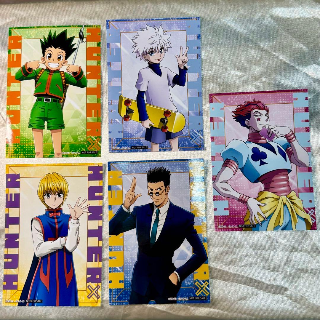 ハンターハンター ブロマイド ゴン キルア クラピカ レオリオ ヒソカ