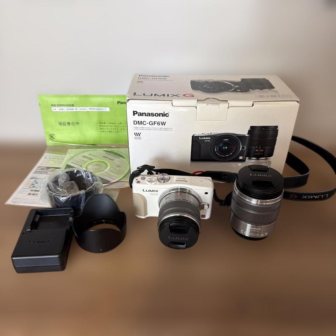 デジタルカメラ Panasonic DMC-GF6W 概要 デジタル一眼カメラ/ダブルレンズキット DMC-GF6W | LUMIX