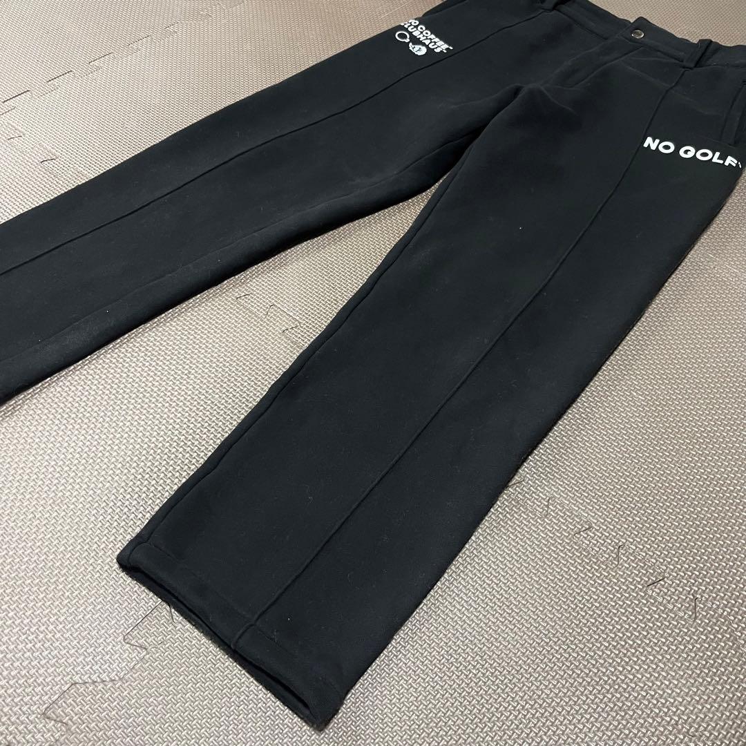NO COFFEE CLUBHAUS NO GOLF クラブハウス 裏起毛パンツ