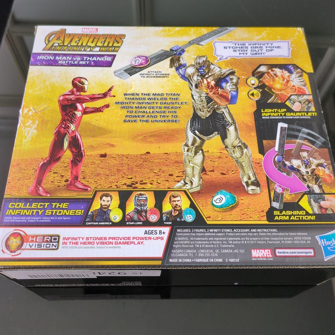 アベンジャーズ　インフィニティウォー　アイアンマンVSサノス　バトルセット