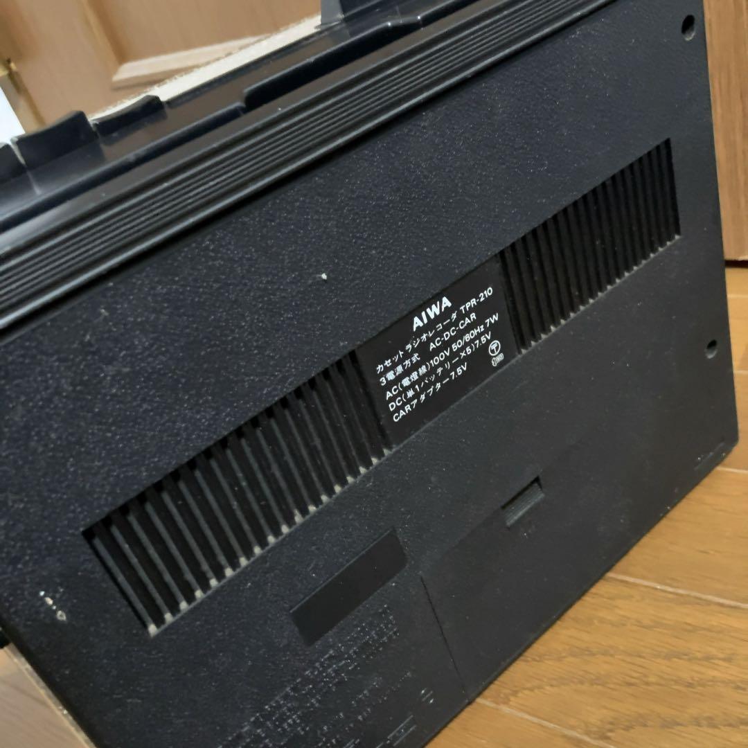 AIWA カセットラジオレコーダー TPR-210 アイワ - メルカリ