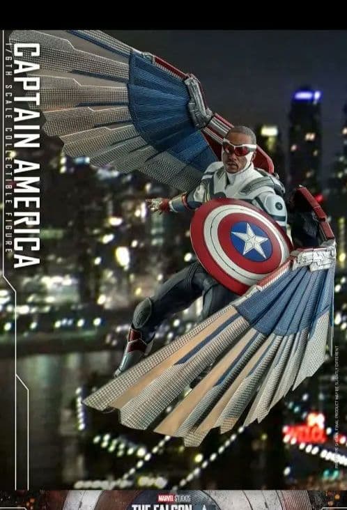 月末限定特価 ホットトイズ キャプテンアメリカ ファルコン＆ウィンターソルジャー