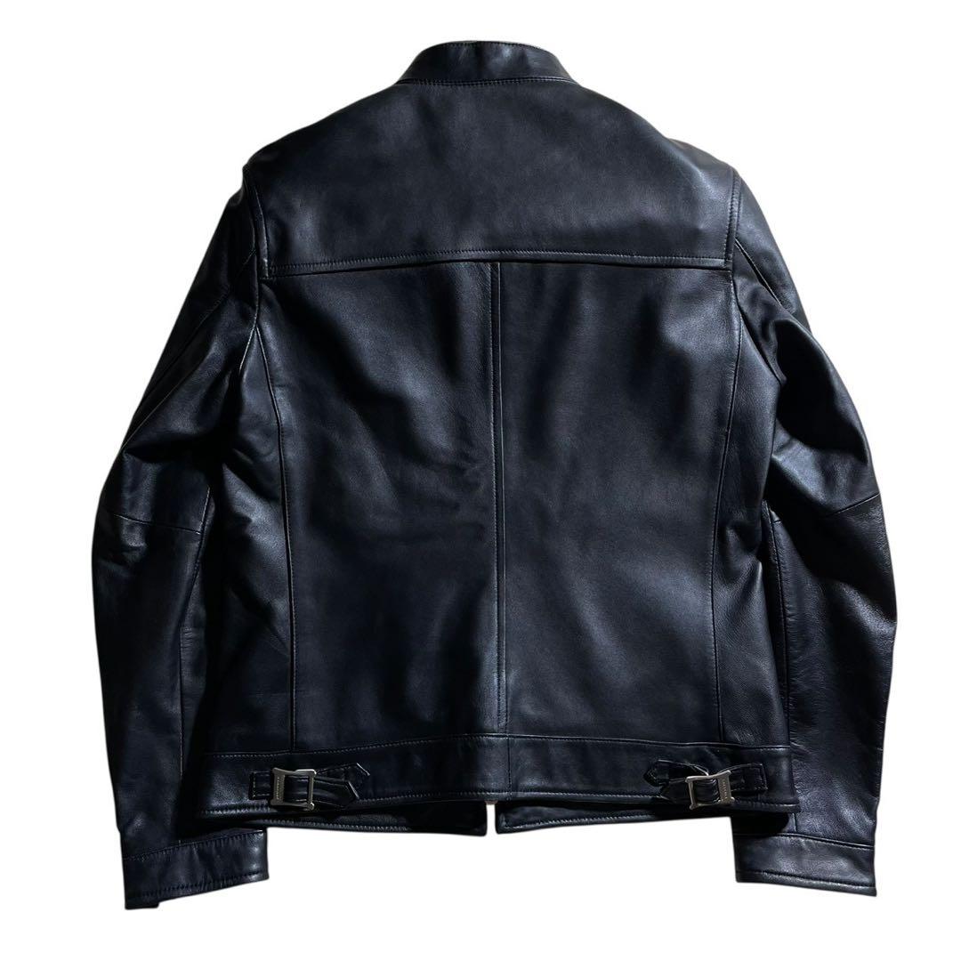 ①専用品バーバリーブラックレーベル ライダースジャケット ブルゾン