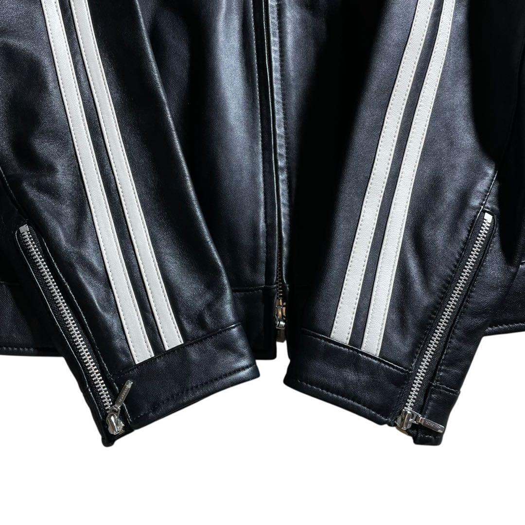 ①専用品バーバリーブラックレーベル ライダースジャケット ブルゾン