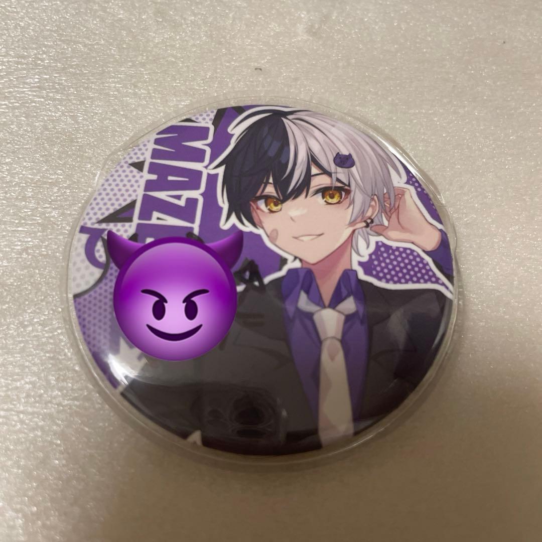 AMPTAK まぜ太 等身 直筆サイン入り 缶バッジ 1st - メルカリ