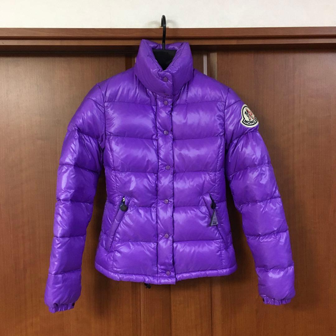 ぱんださん専用 モンクレール ダウンジャケット 0 パープル MONCLER