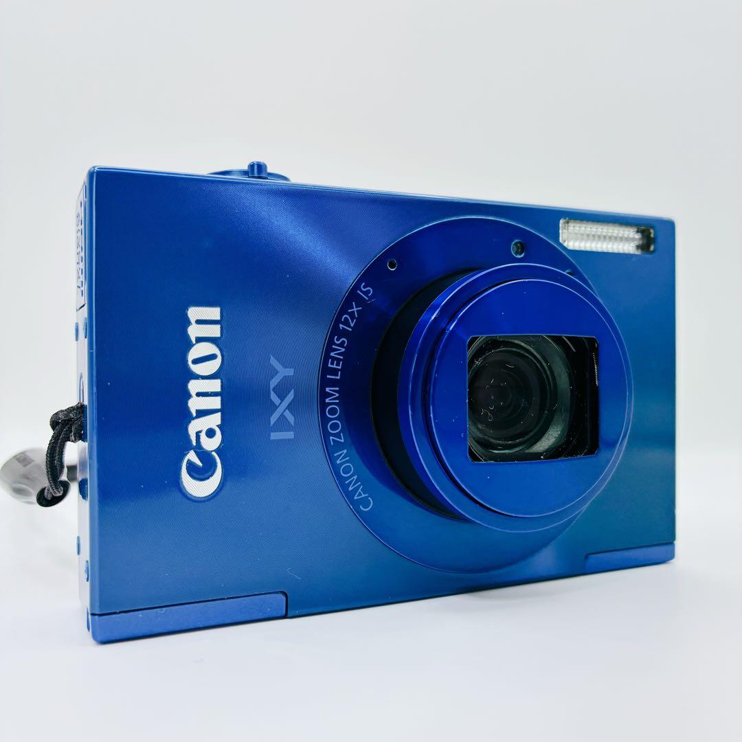 稼働品】 Canon IXY3 イクシー3 ブルー 充電器 ケース 三脚付き - メルカリ
