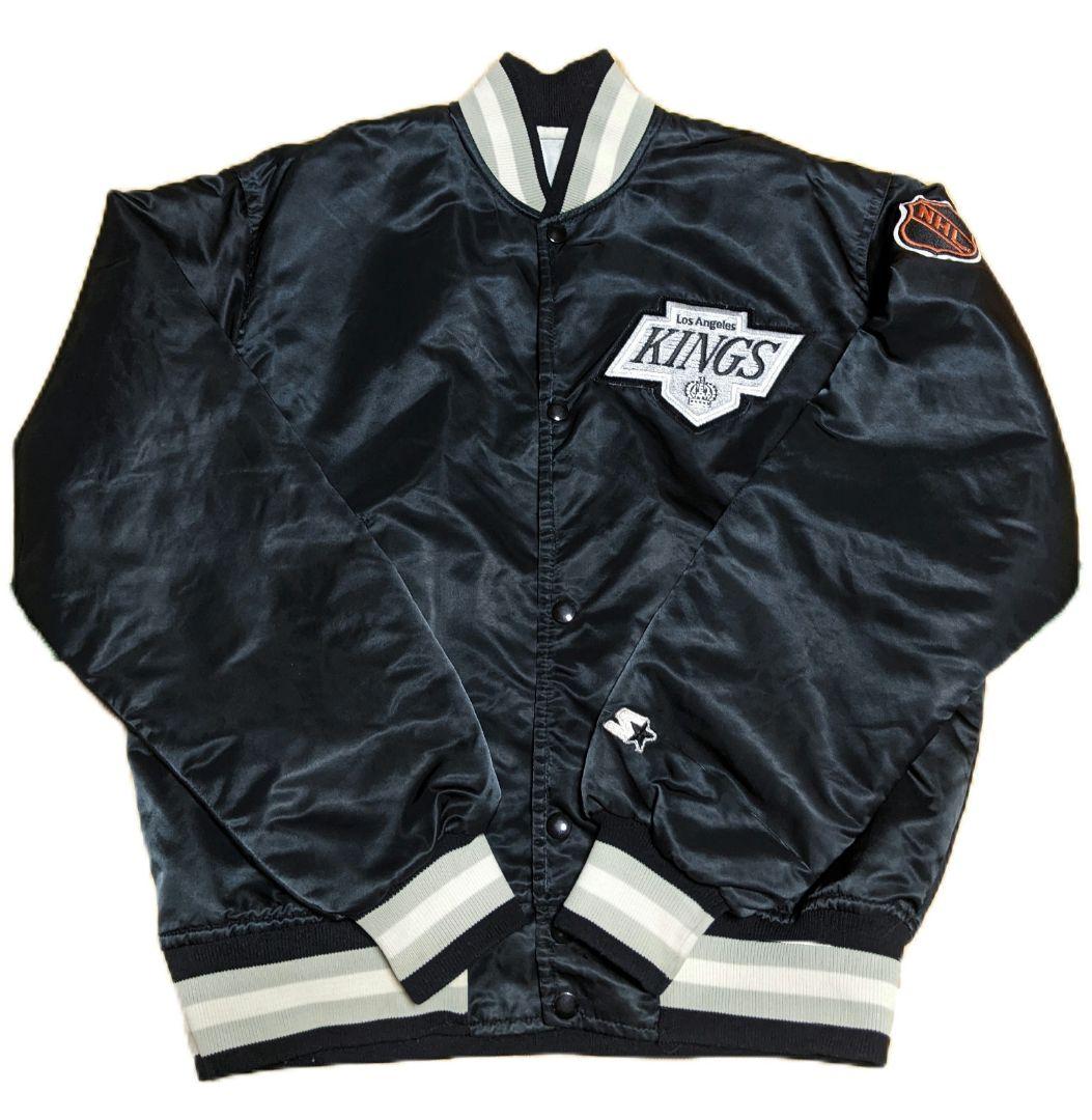 90 NHL ロサンゼルス・キングス starter チョークライン スタジャン