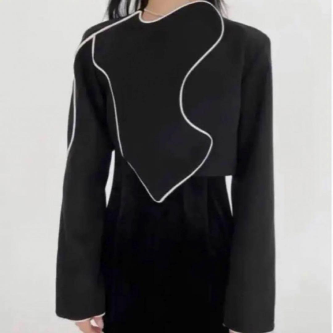 melt the lady ボディコードメルティングジャケット ブラック - メルカリ