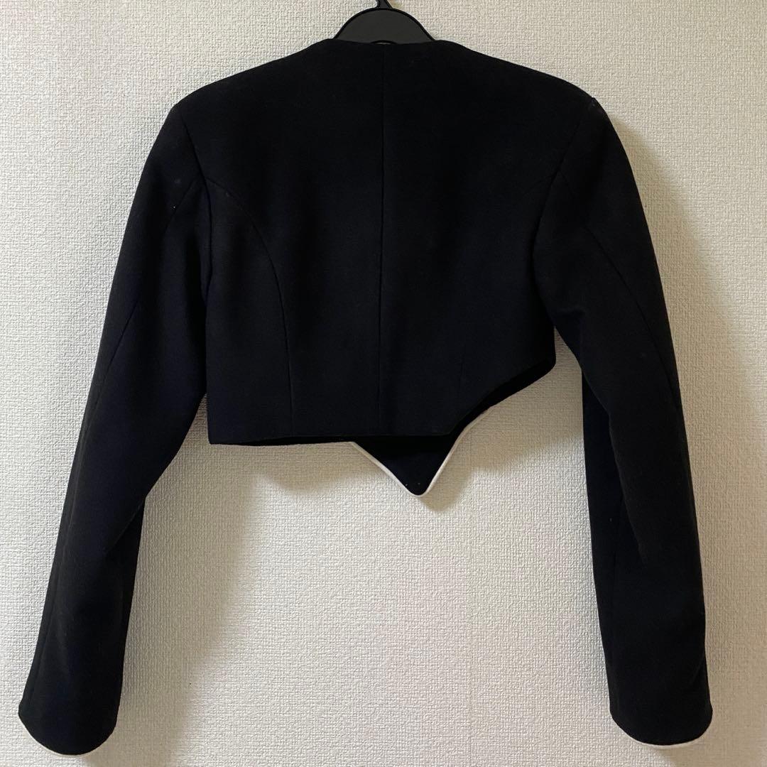 melt the lady ボディコードメルティングジャケット ブラック - メルカリ